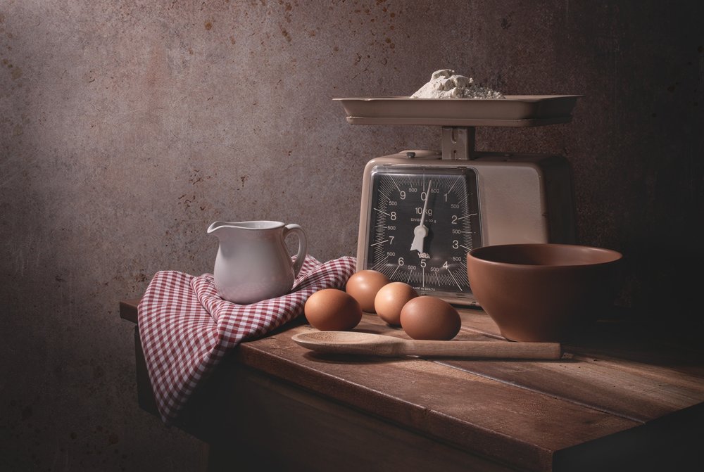 Rustic Baking Prep by Margareth Perfoncio