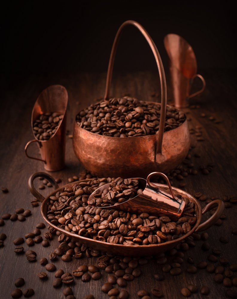 Rustic Copper Coffee by Margareth Perfoncio