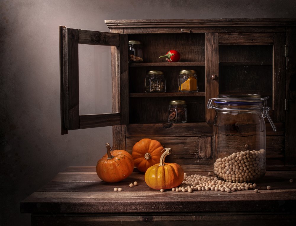 Rustic Fall Pantry by Margareth Perfoncio