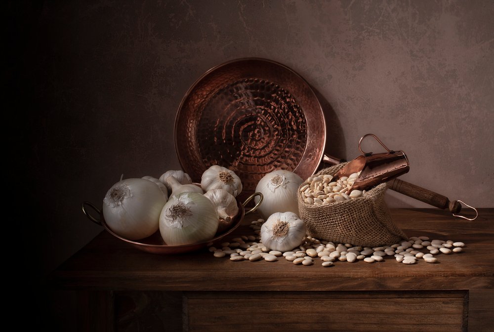 Rustic Kitchen Still Life by Margareth Perfoncio