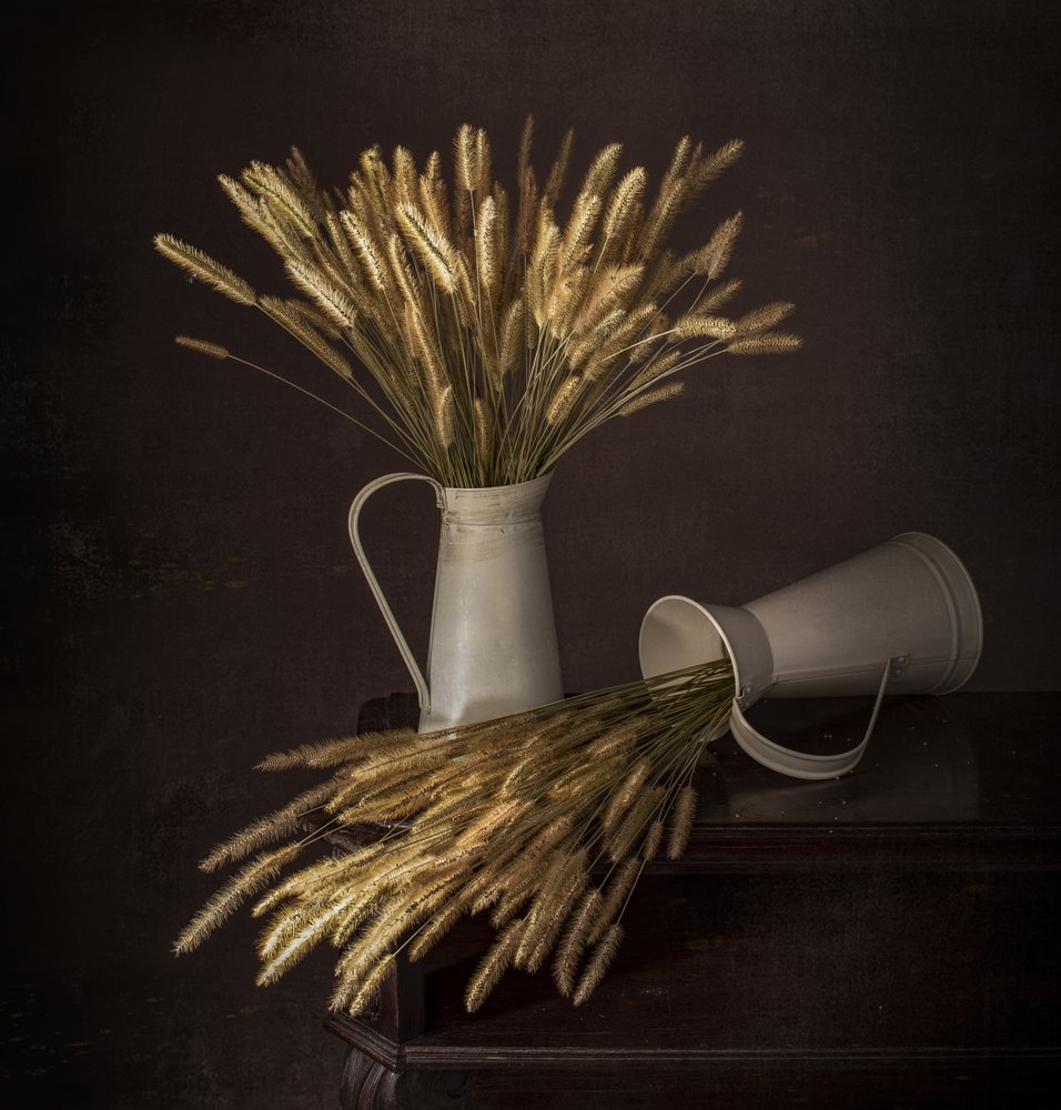 Rustic Plumes and Pitchers by Margareth Perfoncio