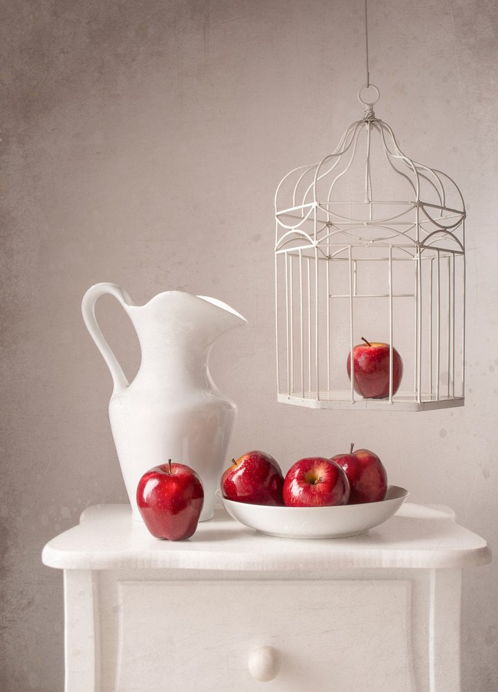 Rustic Red Apples by Margareth Perfoncio