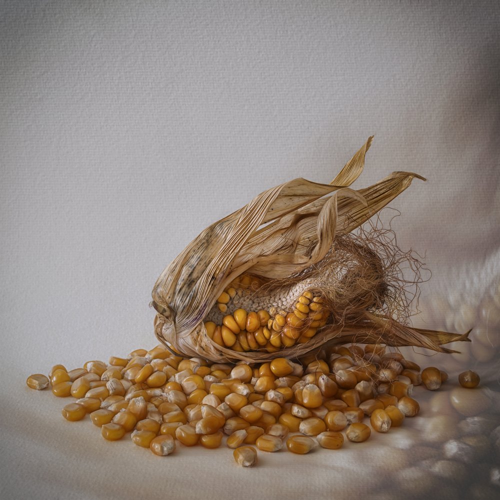 Golden Corn Harvest by Marie-anne Stas