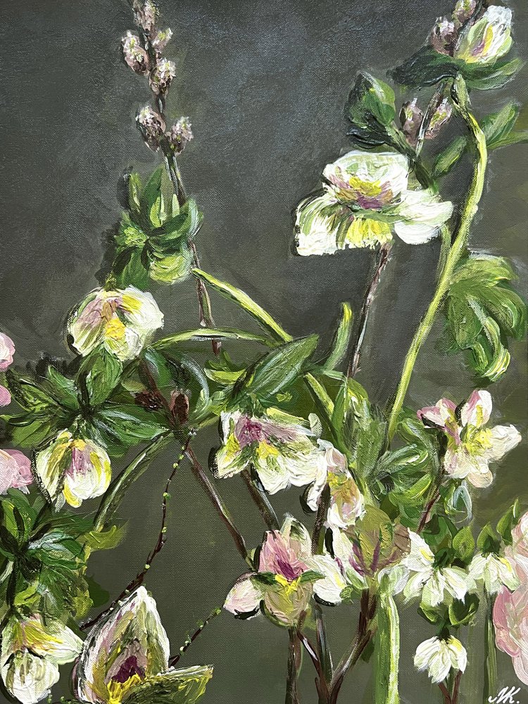 Graceful Winter Blooms by Marina Kozyr