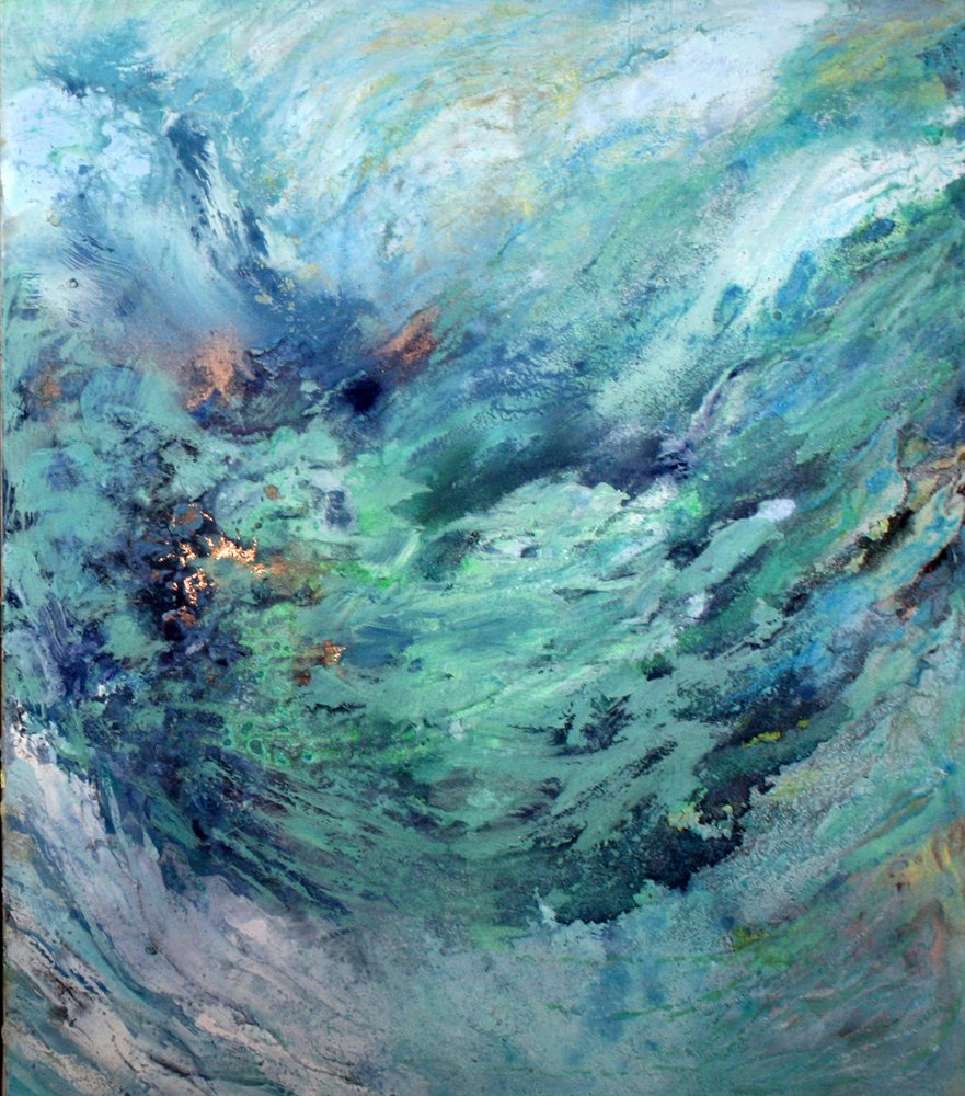 Deep Ocean Swirl by Marina Nelson