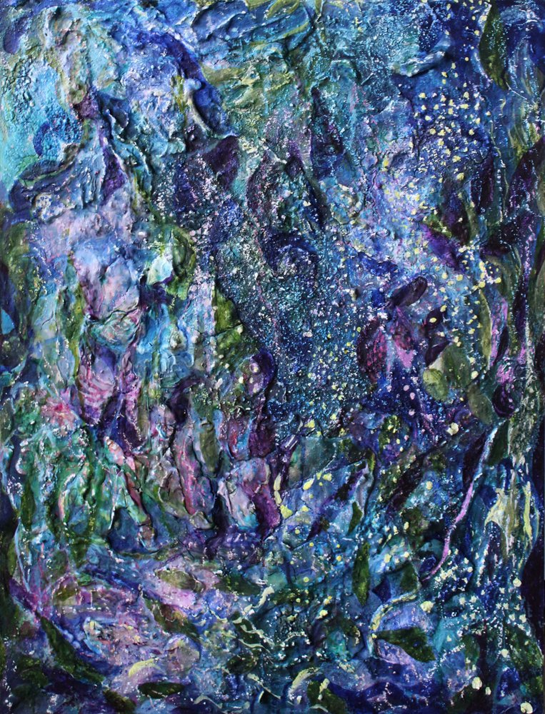 Vibrant Organic Layers by Marina Nelson