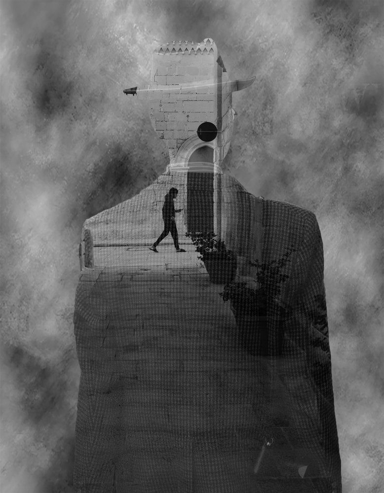 Urban Man Architecture Blend by Martin Agius