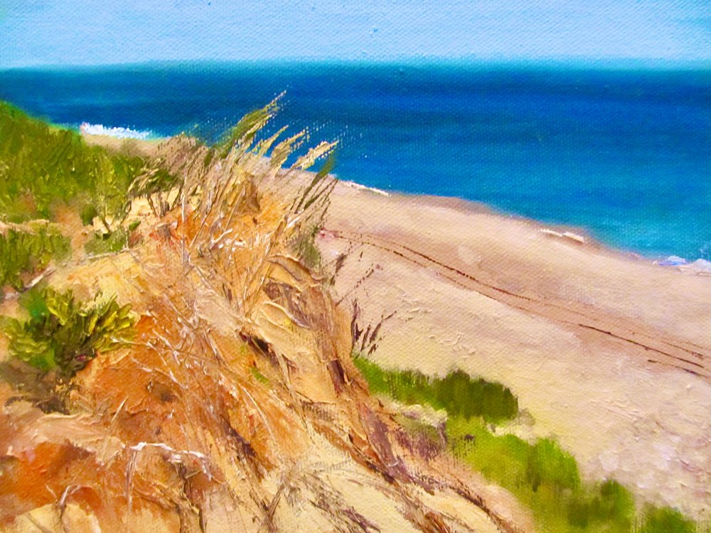 Peaceful Coastal View by Maxine Shore