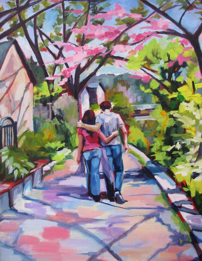 Vibrant Springtime Romance by Maxine Shore