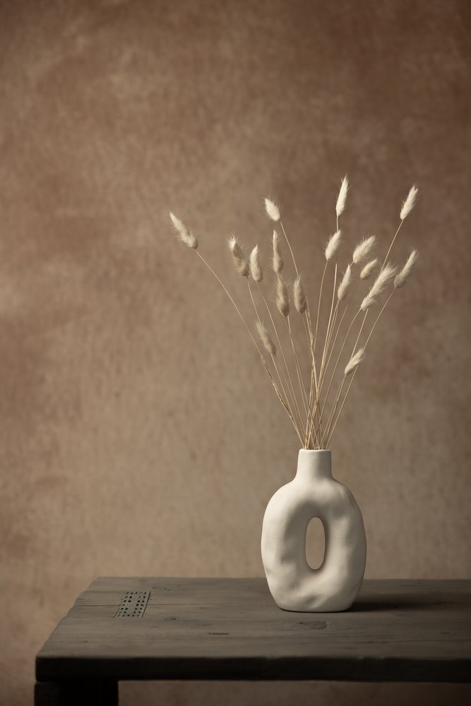 Minimalist Dried Grass Still Life by Mayra Pama
