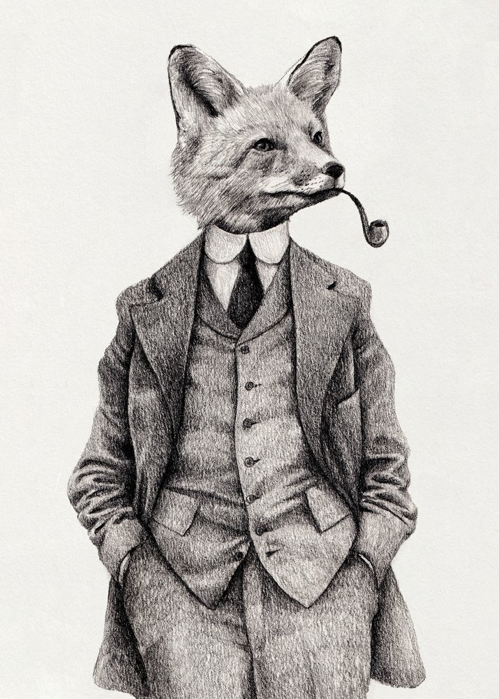 The Vintage-style Fox by Mike Koubou