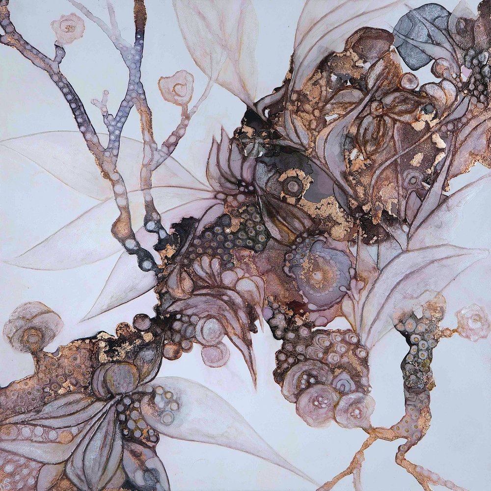Ethereal Botanical Flow by Mishel Schwartz