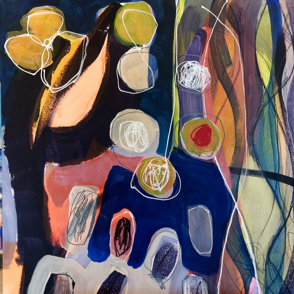 Dynamic Abstract Shapes by Monika Riethmueller