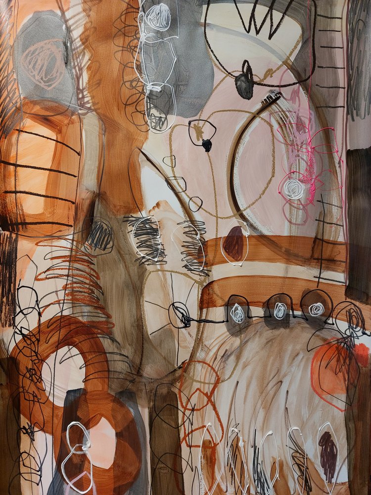Organic Earth Tones by Monika Riethmueller