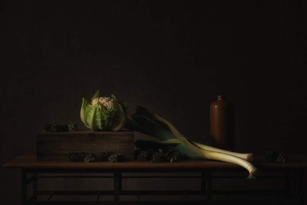Dark Harvest Still Life by Monique van Velzen