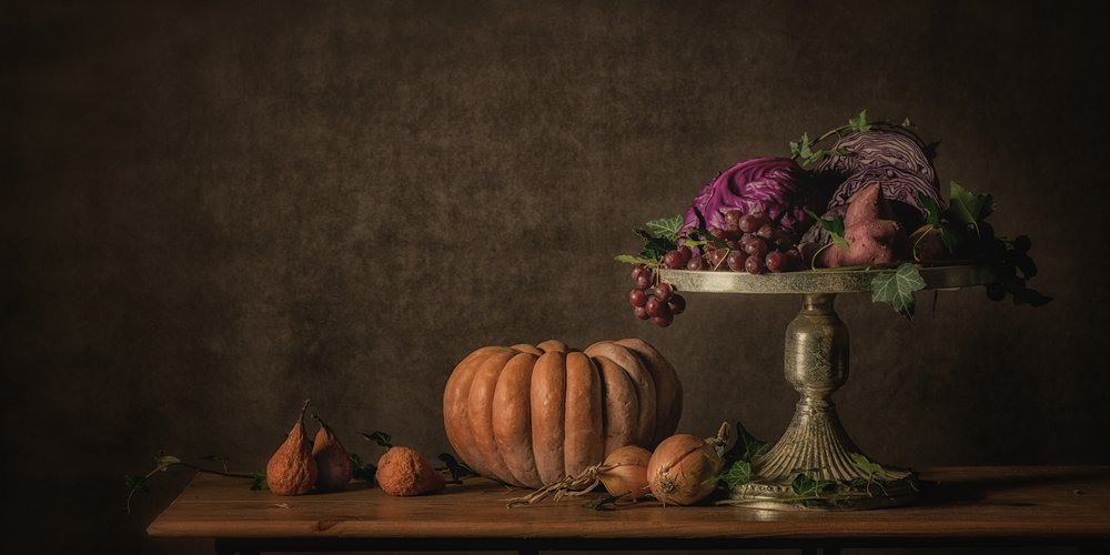 Kitchen Table Still Life by Monique van Velzen