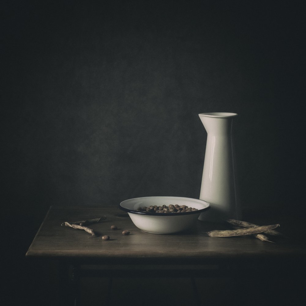 Rustic Bean Still Life by Monique van Velzen