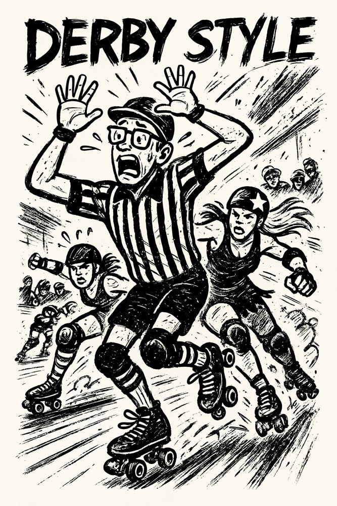 Derby Style Action by Natalie Bruns