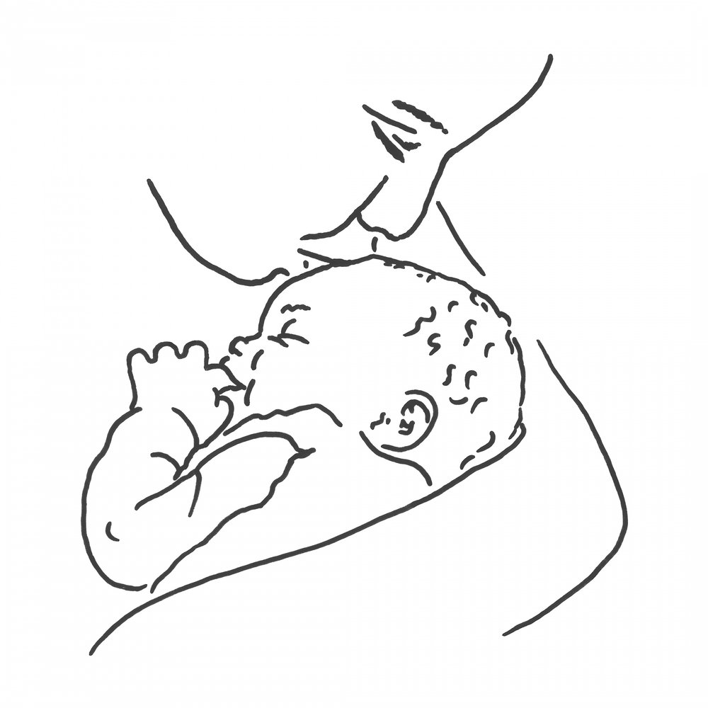 Tender Nursing Embrace by Natalie Bruns