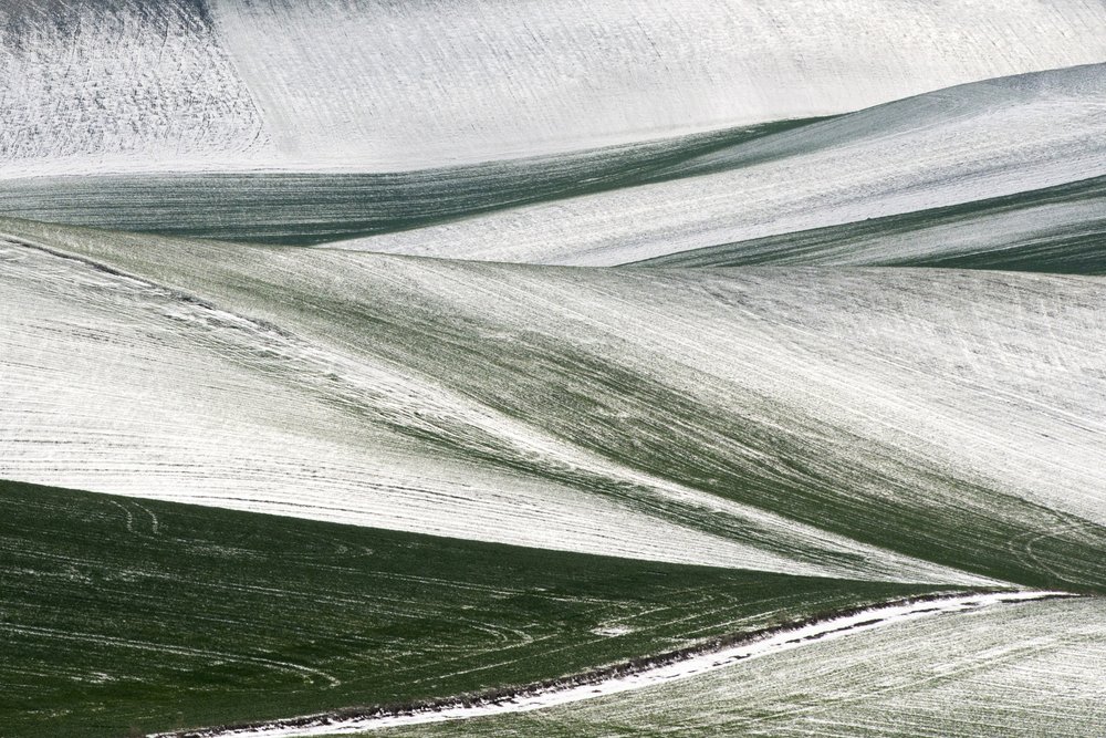 Winter Field Patterns by Nicola Figliuolo