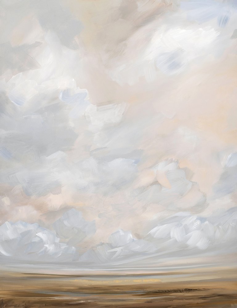Soft Sky Landscape by Nicole Walsh