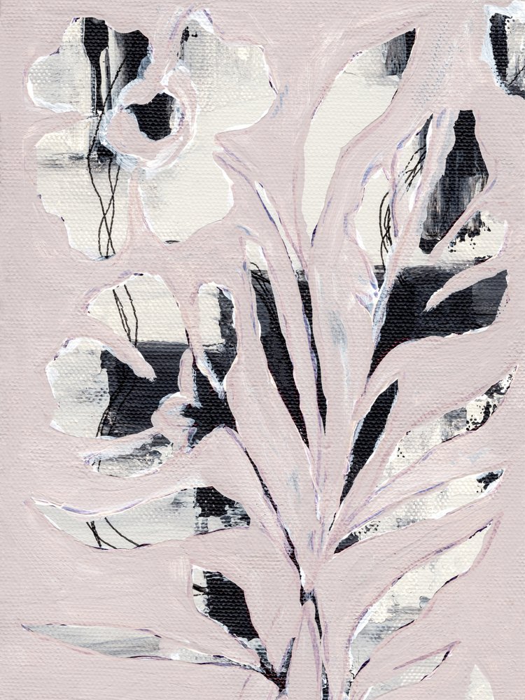 Modern Pink Floral by Nikita Jariwala