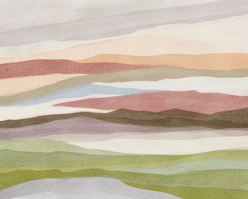 Muted Desert Landscape by Nikita Jariwala