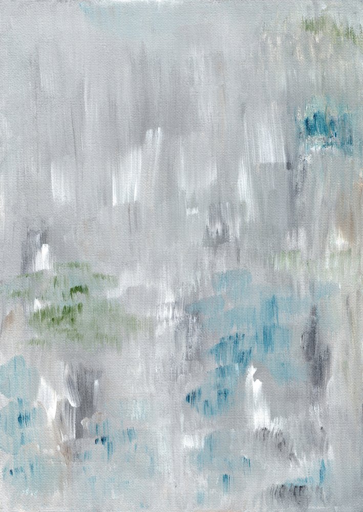 Serene Abstract Brushstrokes by Nikita Jariwala