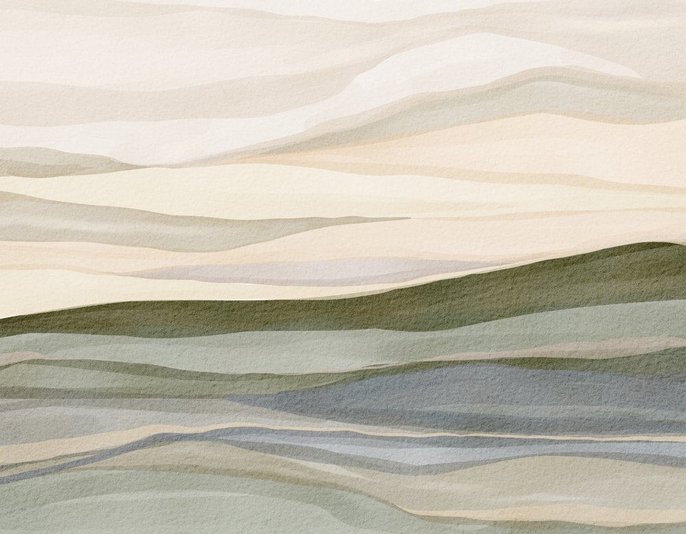 Serene Rolling Hills by Nikita Jariwala