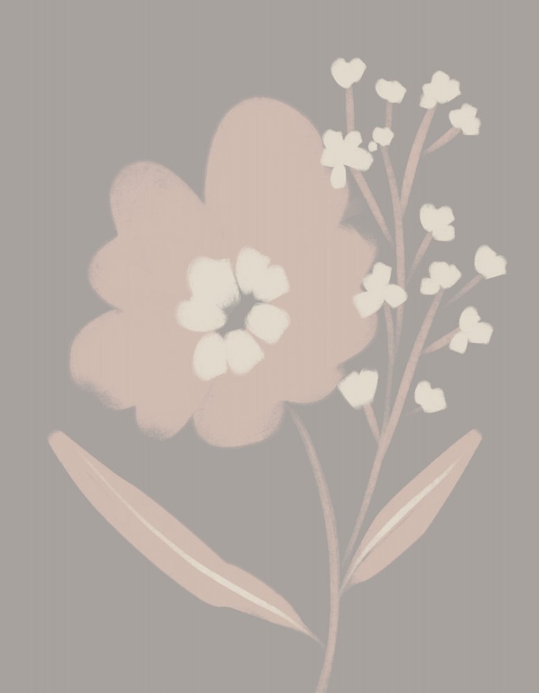 Soft Blush Botanicals by Nikita Jariwala