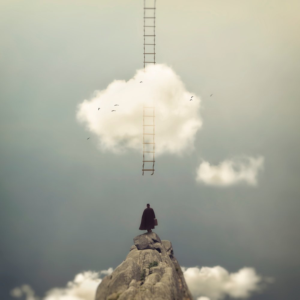 Ladder to the Clouds by Nuno Araujo