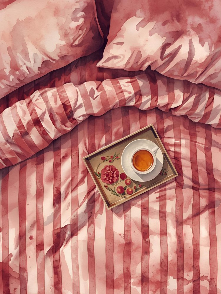 Cozy Morning Tea Bed by Ohkimiko