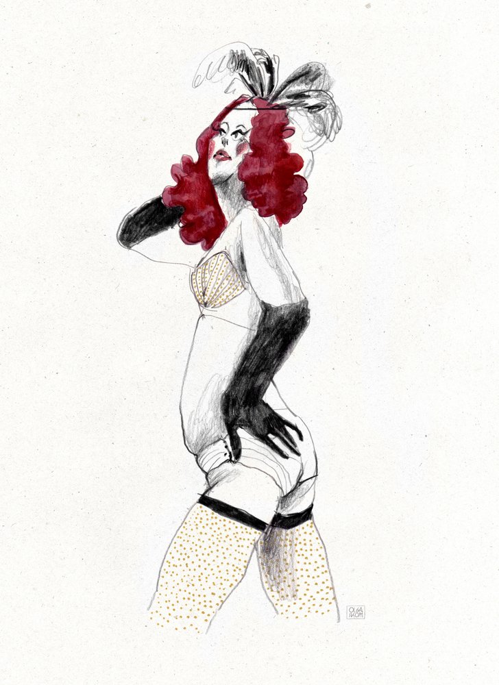 Burlesque by Olga Skomorokhova