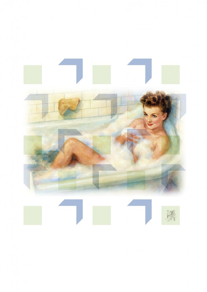 Relaxing Bubble Bath by Osvaldo Russo