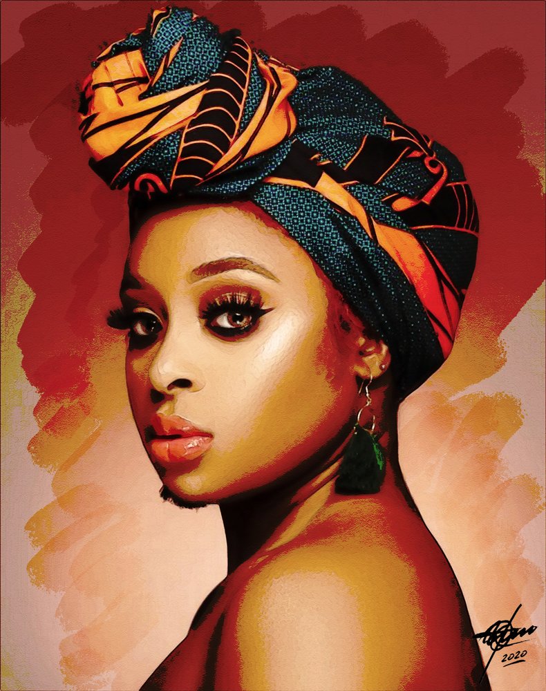 Vibrant African Beauty by Osvaldo Russo