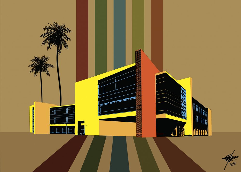 Vibrant Midcentury Resort by Osvaldo Russo