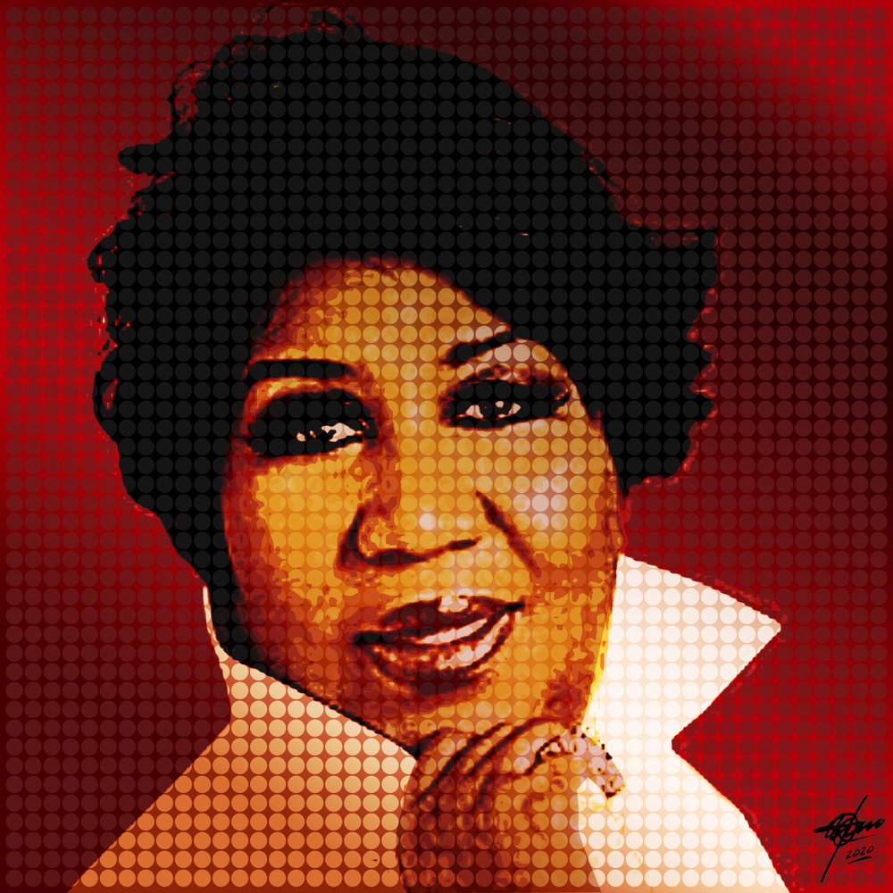 Vibrant Pop Art Portrait by Osvaldo Russo
