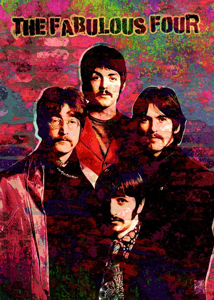 Vibrant Retro Musicians by Osvaldo Russo