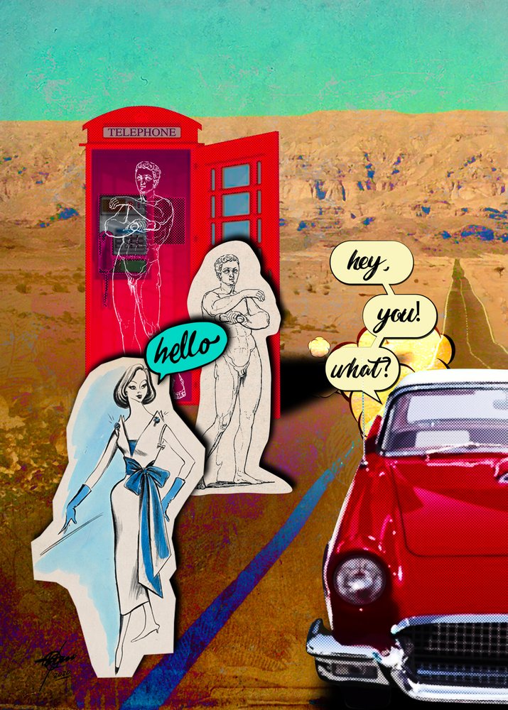 Vintage Desert Dialogue by Osvaldo Russo