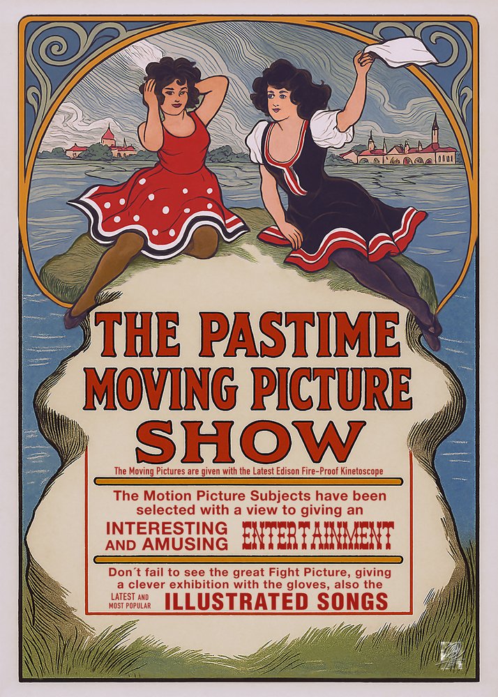 Vintage Movie Pastime by Osvaldo Russo