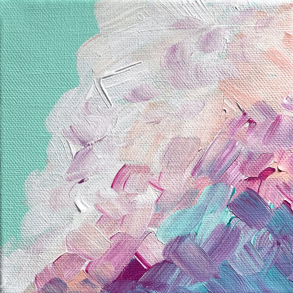 Dreamy Pastel Brushstrokes by Pauline Wegman | Key and Sea Creative