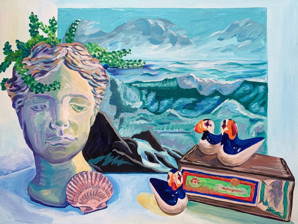 Eclectic Ocean Still Life by Pauline Wegman | Key and Sea Creative