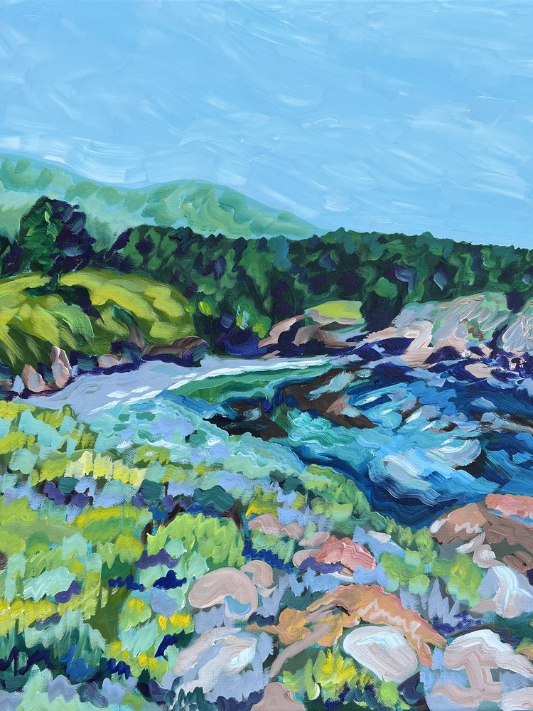 Vibrant Coastal View by Pauline Wegman | Key and Sea Creative