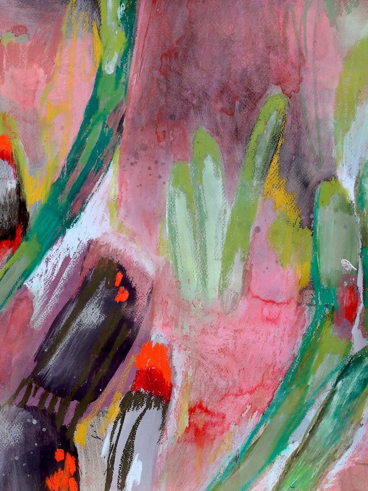 Vibrant Abstract Strokes by Poonam Choudhary