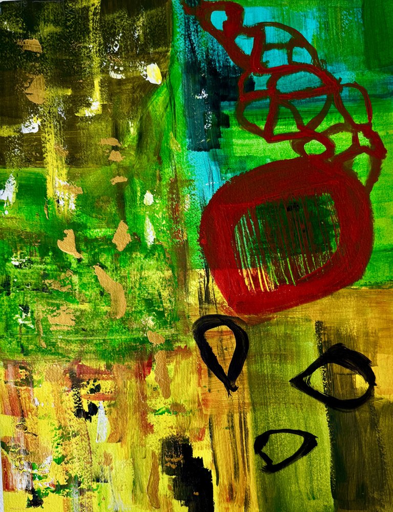 Vibrant Abstract Flow by Preston Harmon