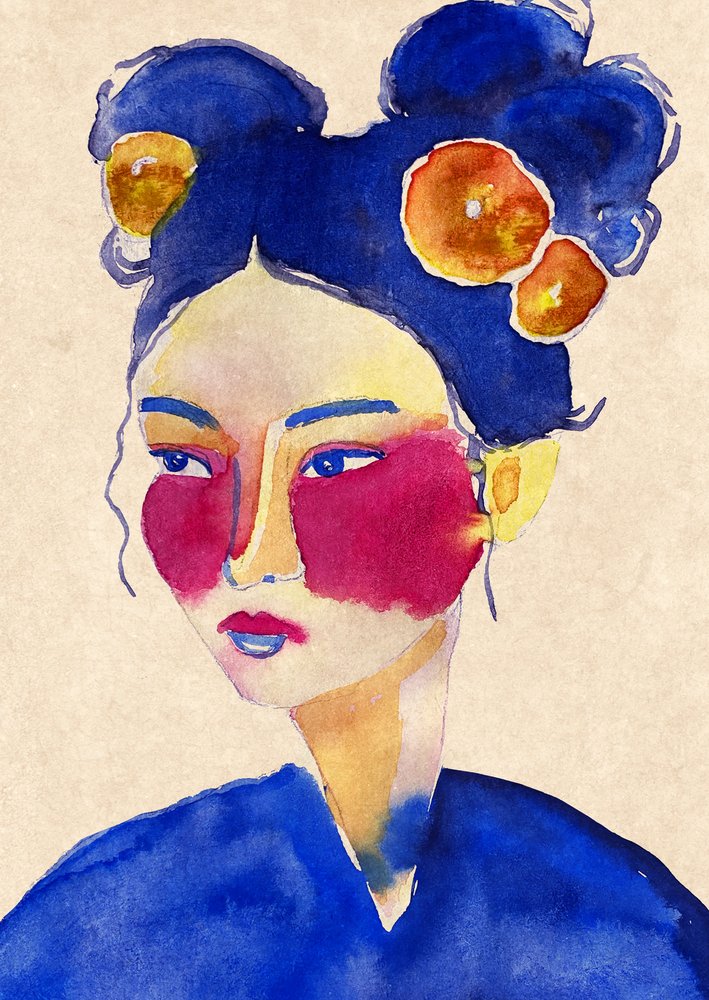 Asian Girl by Raissa Oltmanns