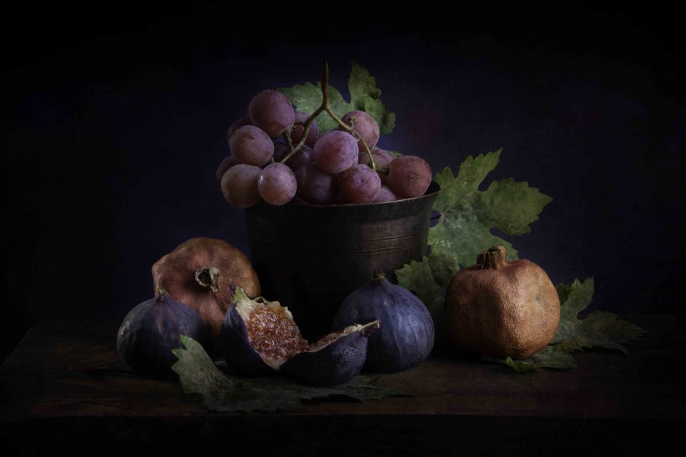 Rich Still Life Fruits by Ramiz Sahin