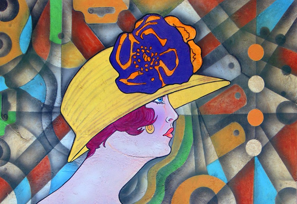 Elegant Woman in Hat by Ricardo Maya