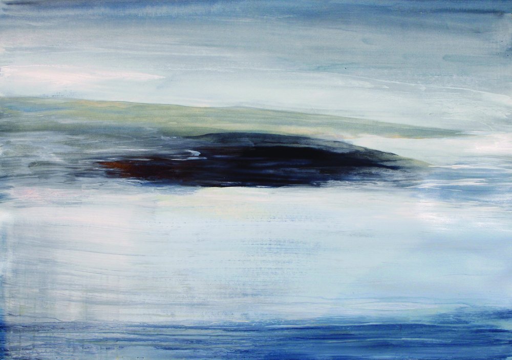 Abstract Blue Horizon by RodMacIver