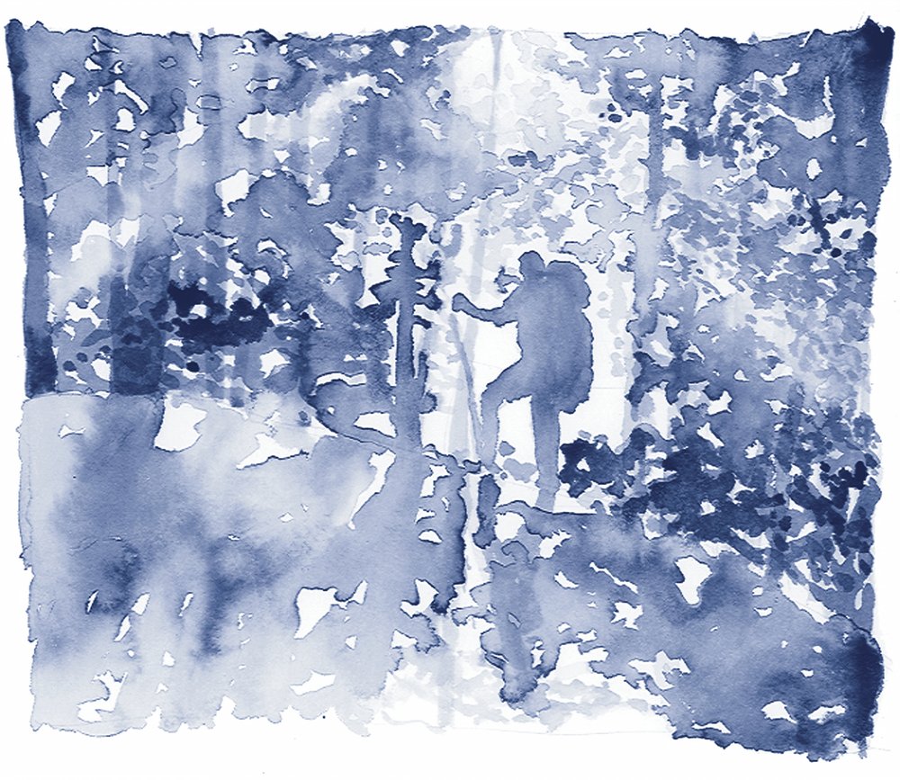 Blue Forest Wanderer by RodMacIver